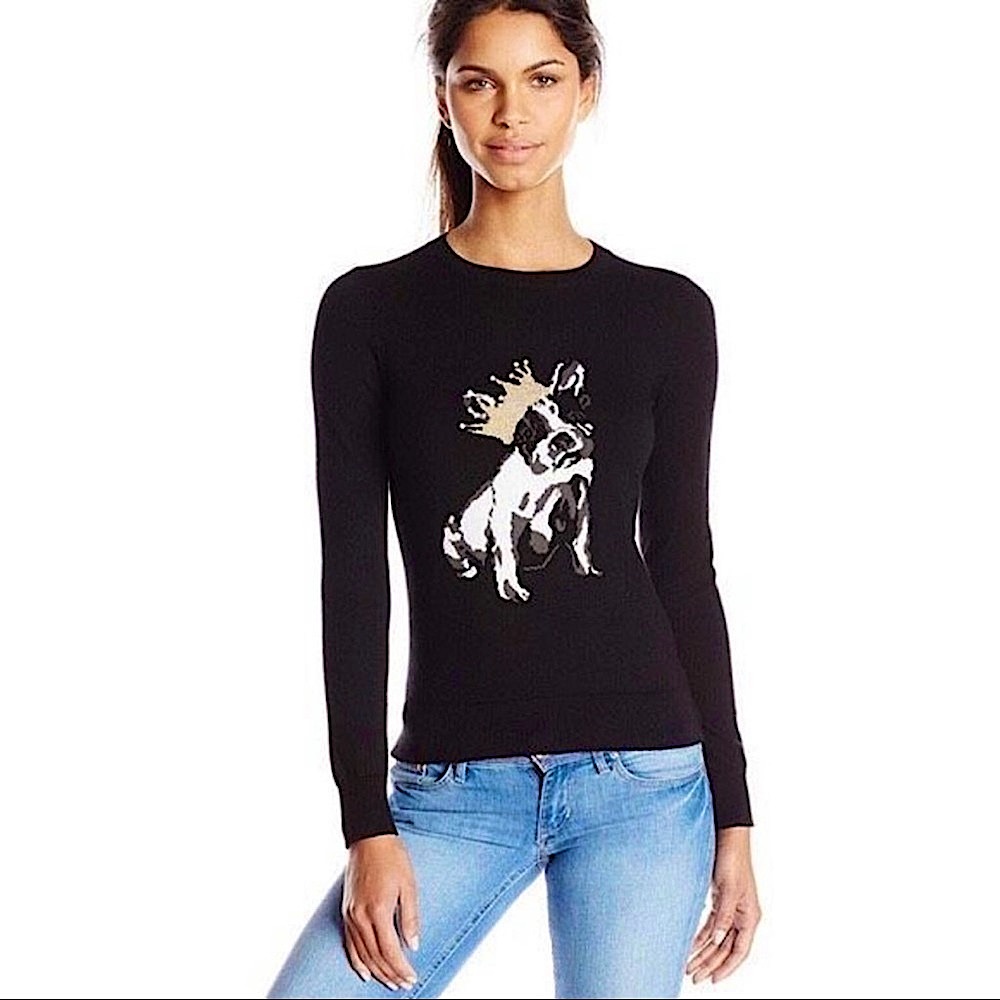 Ted Baker Top with Frenchie Bulldog - US 6